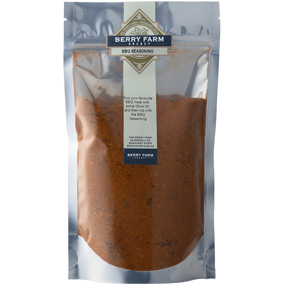 A bag of BBQ Seasoning