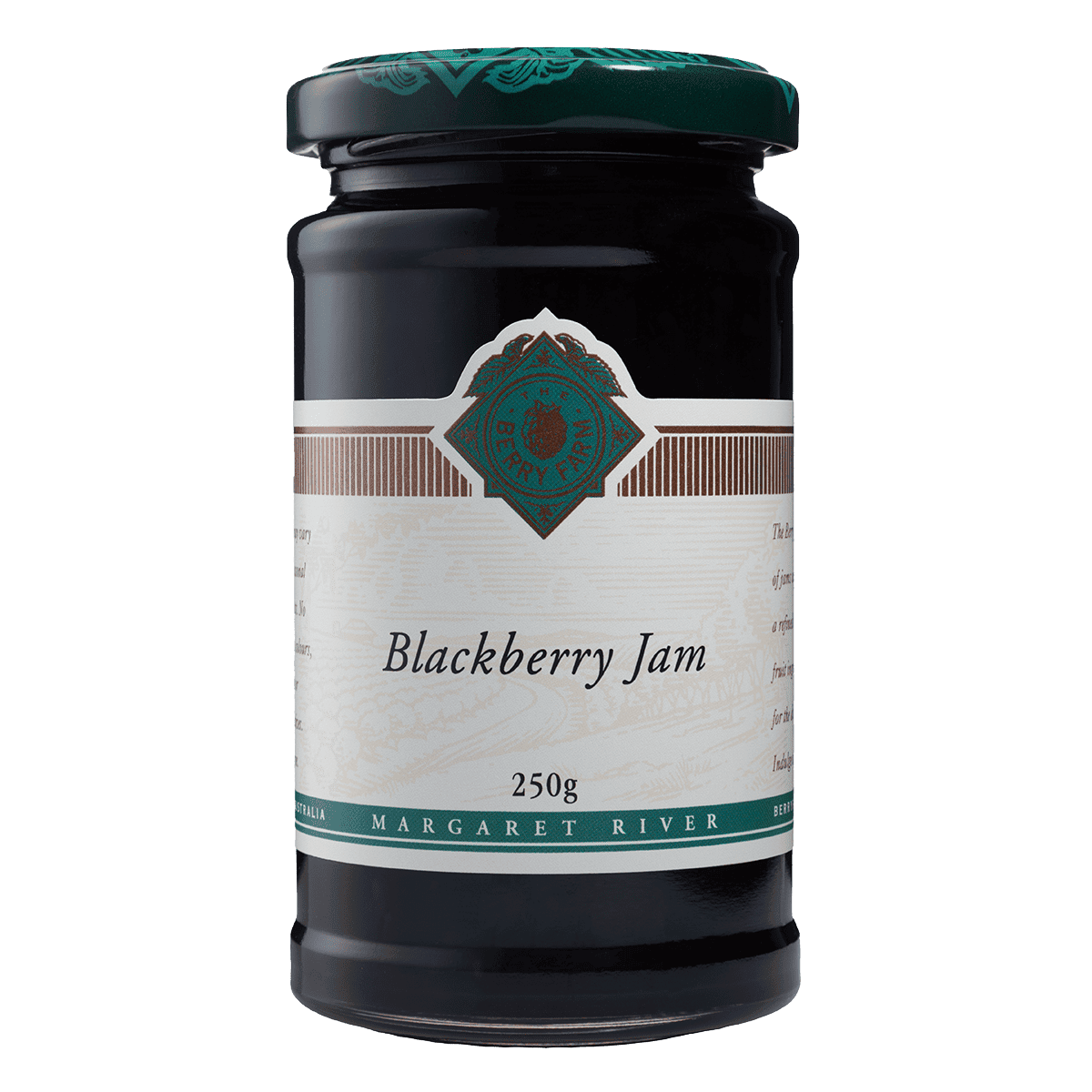 A jar of Blackberry Jam
