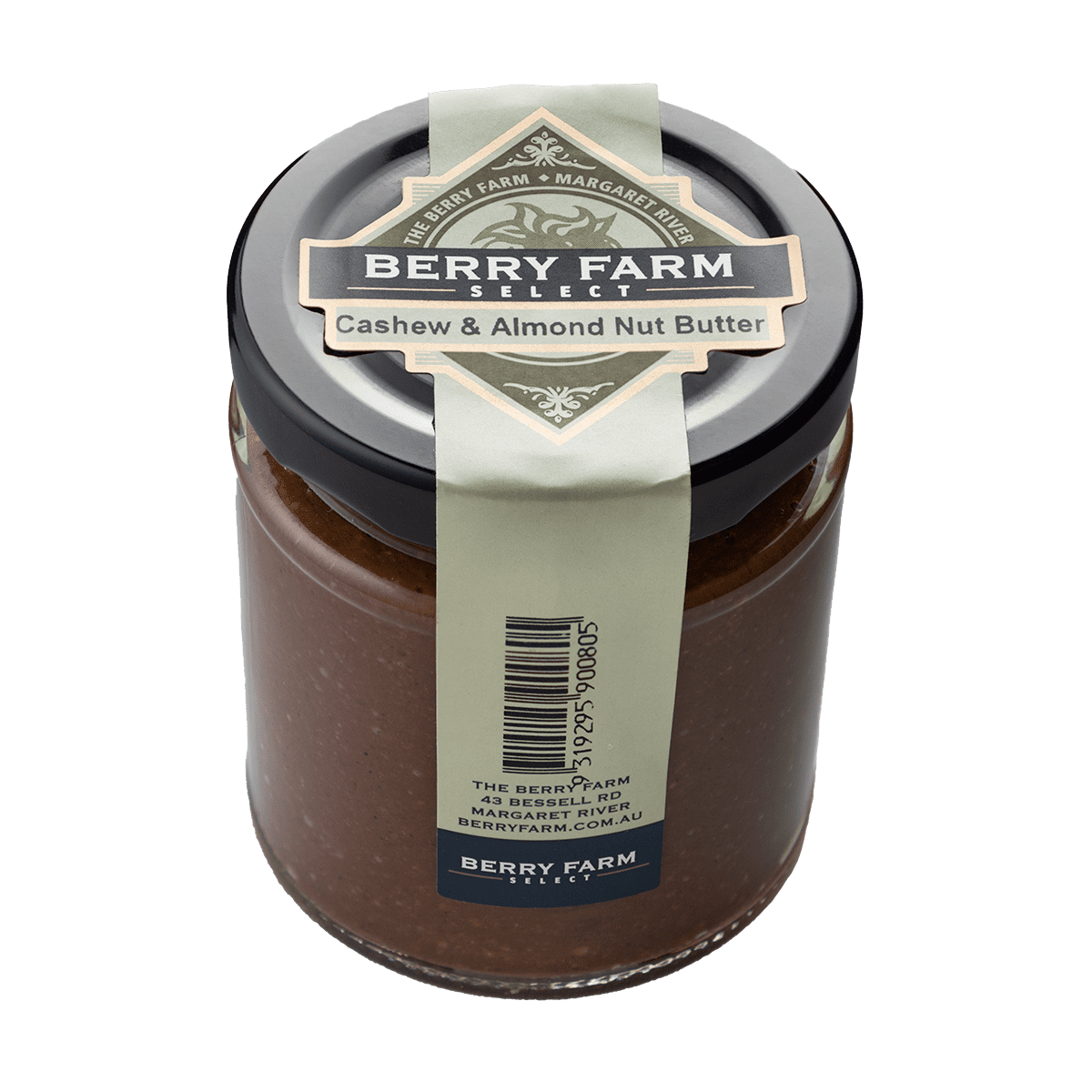A jar of Cashew & Almond Nut Butter