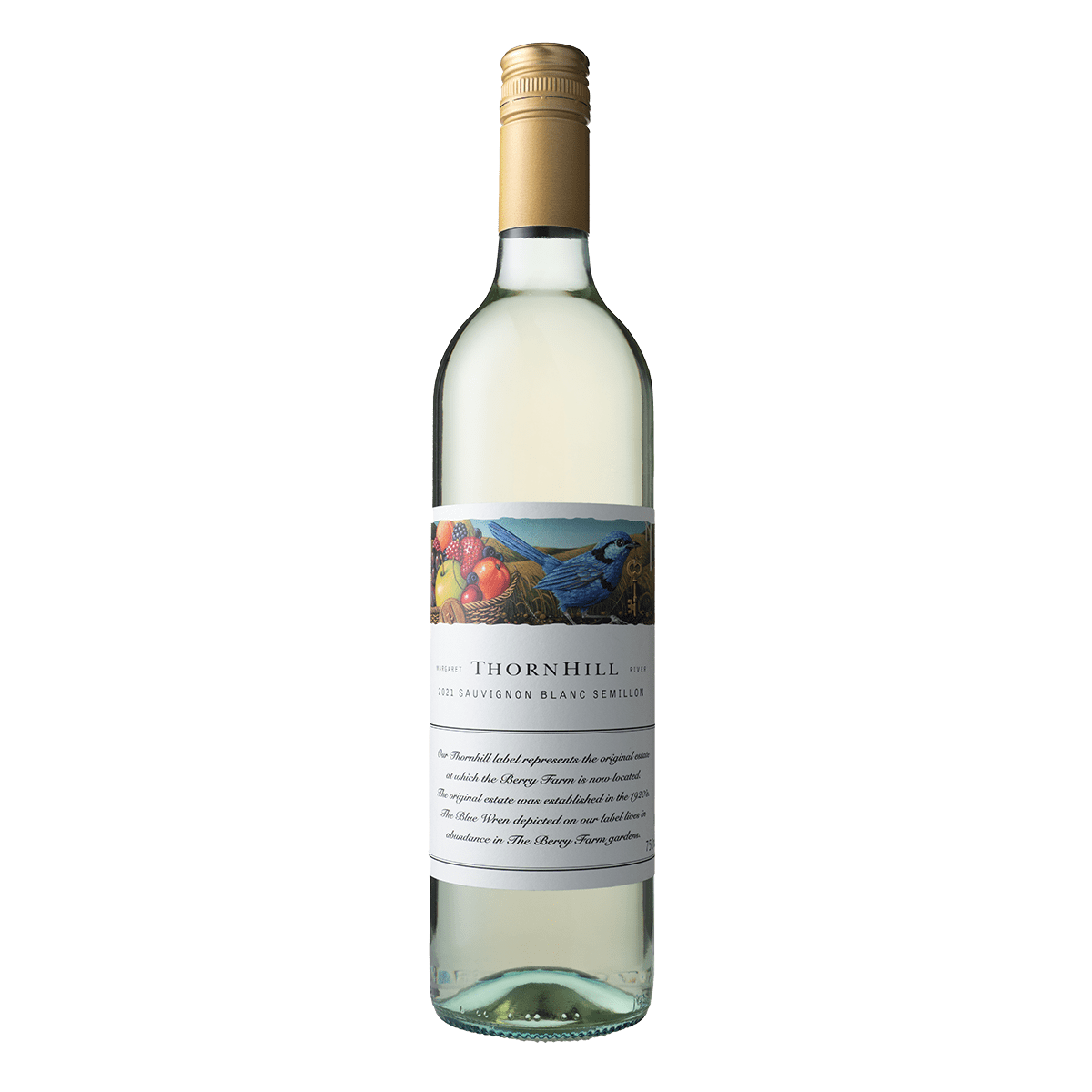 A bottle of thornhill white