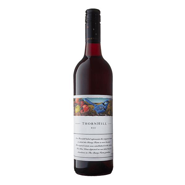 A bottle of thornhill red