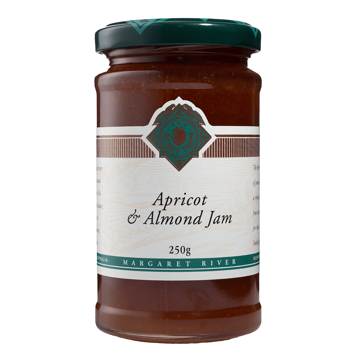 A jar of Apricot & Almond Jam