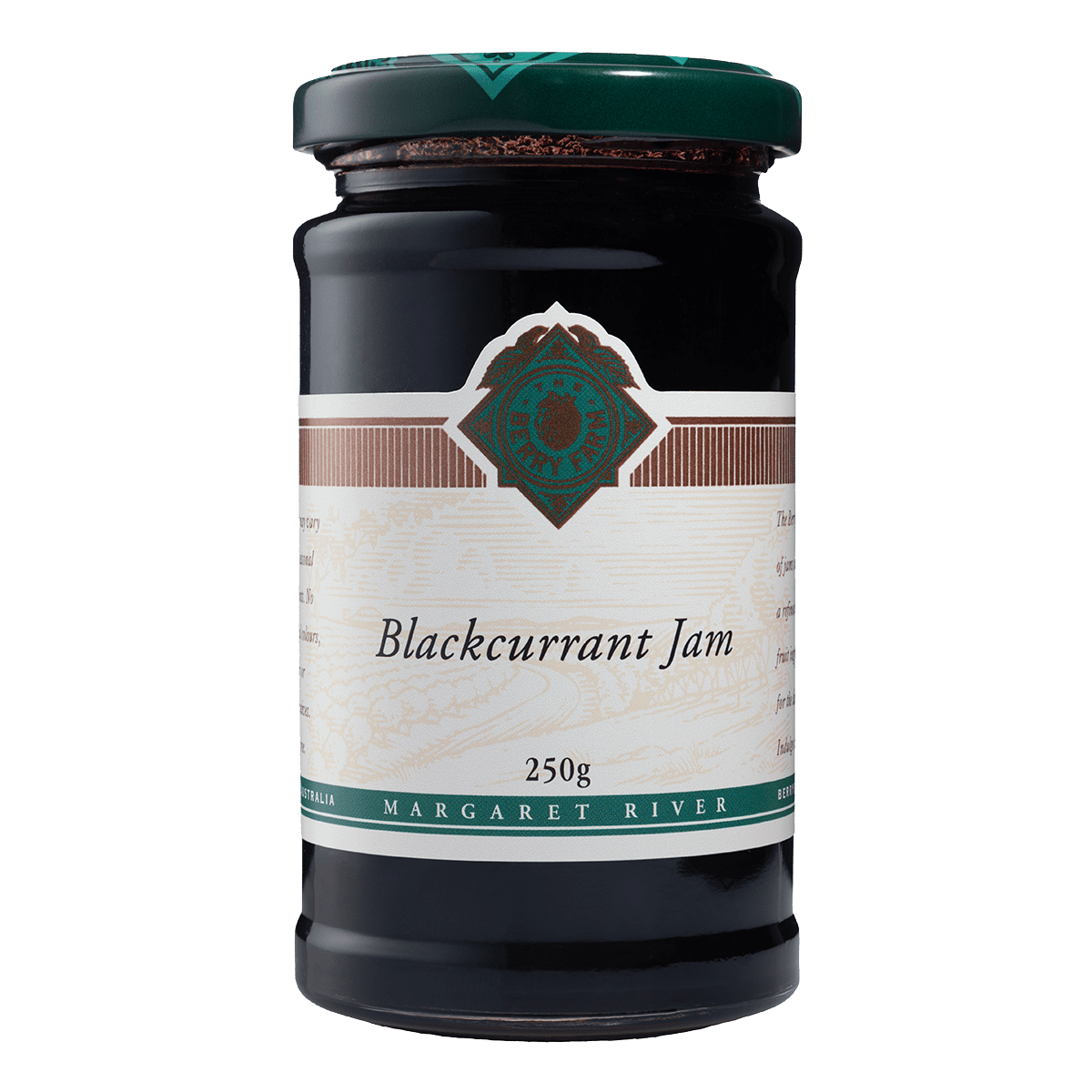 A jar of Blackcurrant Jam