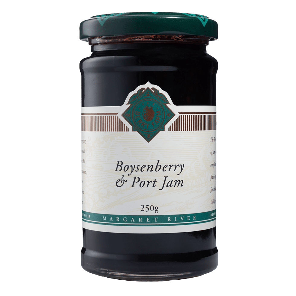 Boysenberry & Port Jam The Berry Farm