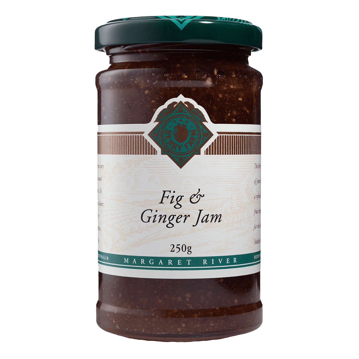 A jar of Fig & Ginger Jam